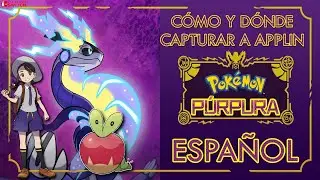 [ POKÉMON PÚRPURA ] Cómo y dónde capturar a Applin -Español- (Switch)