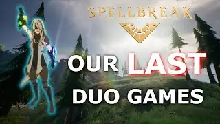 Our LAST duo games!!! Best DUO quad - Spellbreak