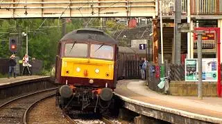 Battle of Britain Class 34067 Tangmere at Shipley on 06/07/2024