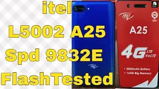 Itel A25 L5002 SPD 9832E flash Date Hang Logo  Tested Flash File