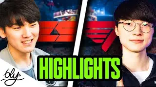 BAJBAN LEHET A T1? | TES VS T1 HIGHLIGHTS