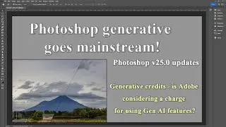 Photoshop generative fill goes mainstream!