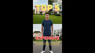 Inside Cristiano Ronaldo’s $134M Real Estate Empire – You Won’t Believe #1! #Facts 💯