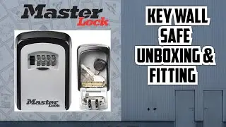 Fitting MASTER LOCK Key Safe Wall Mounted kit, Medium 85 x 119 x 36 mm, Outdoor,Home Office Vehicles