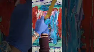 Abstract knife painting #abstract #painting #knifepainting
