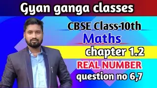 class -10th math chapter 1.2 question no( 6, 7)  #cbseboard #cbsemaths #mathematics