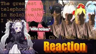 The greatest multi-lingual telephone game in hololive【FULL HIGHLIGHTS】 | Reaction | Reivus ch.