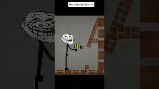 Man Trapped In Chimney 😨 - Melon Playground #trapped