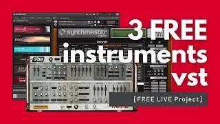 3 FREE Instruments VST for Ableton LIVE Lite [FREE LIVE Project]