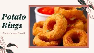 Potato rings-yummy tasty potato rings+cheapest recipe-less ingredients-low budget