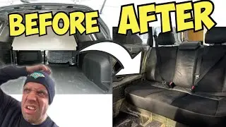 How To Fit Car Seats - Astra Van Rear Seat Conversion