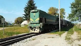 Diesel train.
