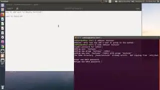 AddUser Ubuntu | Terminal | UserAccount