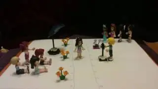 Lego friends fashion show!!