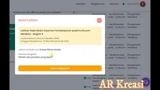 Latihan IKM  - Asesmen pembelajaran pada kurikulum merdeka