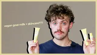 vegan goat milk in skincare? reviewing beekman1802's oil control collection
