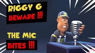 Careful Riggy G - The Mic Will Bite!!