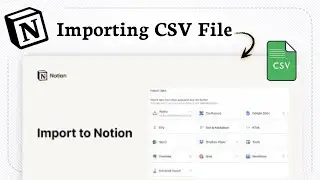 How to Import CSV File to Notion (Beginner-Friendly Steps)