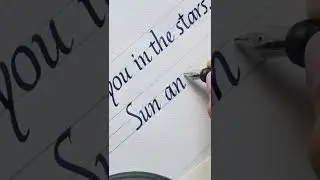 Italic Calligraphy / Most Satisfying Video