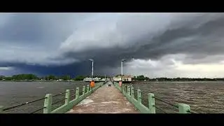 Temporada de tormentas 2022 - 2023 . Quilmes , Argentina