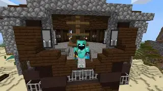 Странствующий купец в Майнкрафт. Le marchand voyageur dans Minecraft.