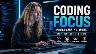 Deep Focus Music for Coding & Programming Work | 3 Hours
