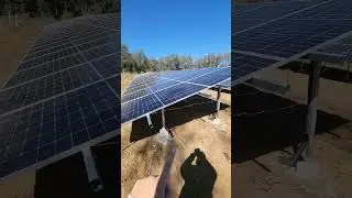 COLOCANDO MÓDULOS DA USINA DE INVESTIMENTO #energia #energiasolar