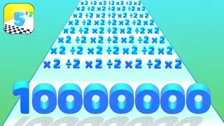 Number Master - Run Number Game (NUMBER MATH GAME) New Unlock Number 10000 Level Up Gameplay