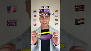 P*nis Sizes By Country 🍆😂 #languages #worldculture