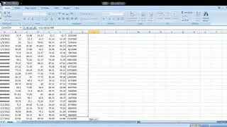 How to count entries and blank cells in ms excel?