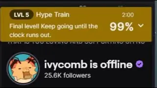 When the Twitch streamer goes offline...