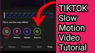 Tiktok Par Slowmotion Video Kaise Banaye || How To Make Slow-Fast Motion Video on Tiktok