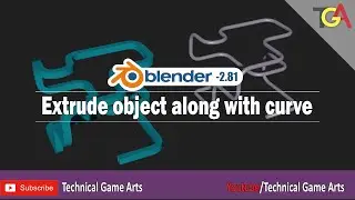 Extrude Object Along With Curve