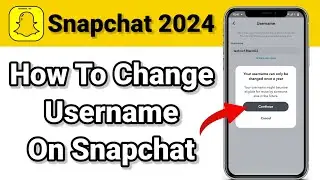 How To Change Username On Snapchat 2024 | Snapchat Par Username Kaise Change Karte Hai