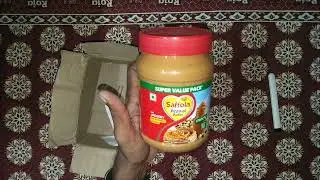 Saffola Peanut Butter Crunchy| High Protein Peanut Butter | Only Jaggery