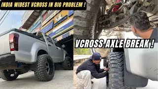India widest isuzu vcross in big problem 😭 20 lakh ka kharcha 😤