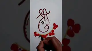 Ganesha Easy Drawing | Ganpati Bappa Drawing #shorts #easydrawing #ganpatidrawing