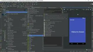 How to Create Welcome Screen(Splash Screen)in Android Studio
