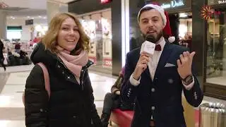 AURATV Выпуск 76 Новогодние поздравления в ТРЦ 