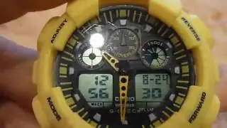 Сравнение и настройка часов casio G SHOCK