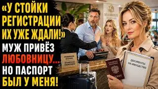Husband flew off to a resort with his mistress, but his real wife’s passport was already waiting ...