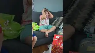 9-year-old boy's cute reaction to getting a sewing machine on his birthday