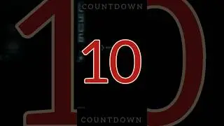 Countdown  Timer - 10 seconds with women voice