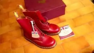 Dr. Martens 1490 Oxblood Vintage England unboxing
