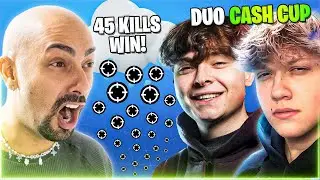 😲🤯REZON & VADEAL 45 KILL BOMB IM DUO CASH CUP!
