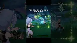 Using Nahida’s skill toread his mind