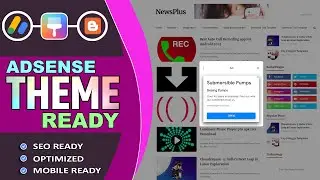 Best Free Blogger Theme For AdSense Approval 2023 ✅ Premium | SEO Ready | High Speed - Template