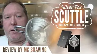Silver Fox Scuttle Shaving Mug Review by MC Shaving