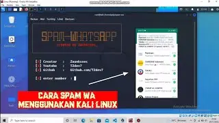 CARA SPAM WA DI KALI LINUX | Barril Dev