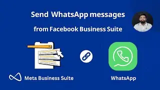 how to connect WhatsApp messages from facebook meta Business suite